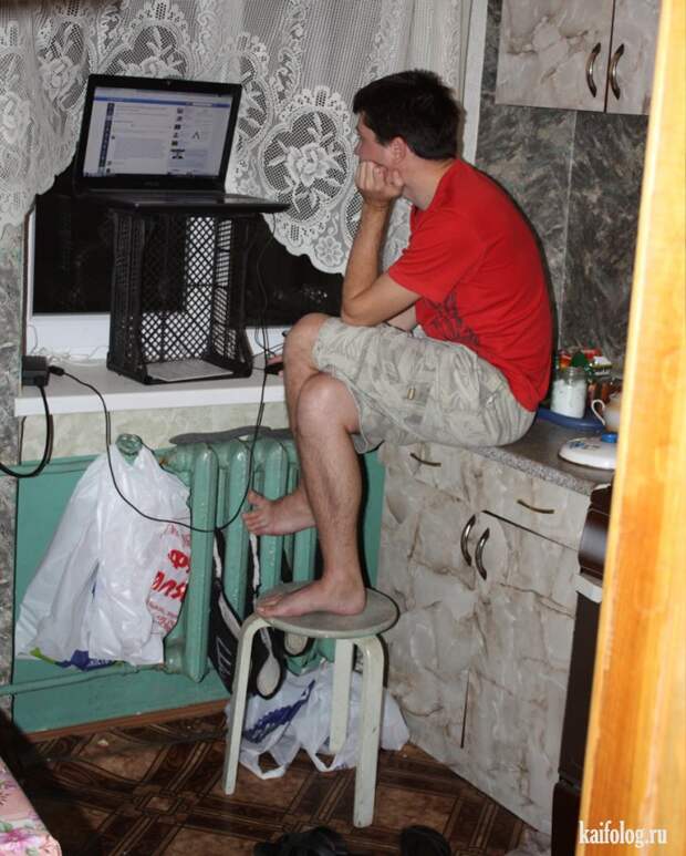 Приколы про Wi-Fi (50 фото)