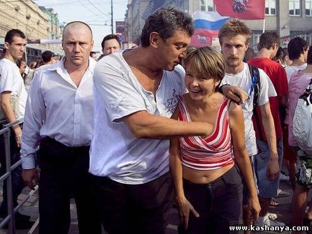 Новости: Экспромт . На смерть Немцова  - кудрявого либераста. .