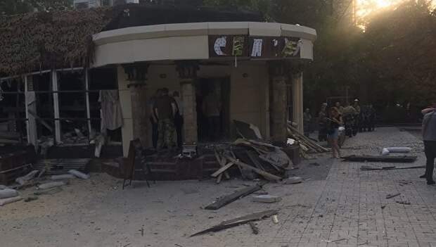 Во время взрыва в Донецке пострадала лидер молодежного движения