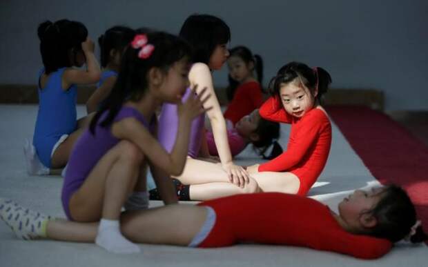 Детские спортивные школы в Китае