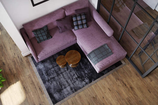 Purple-modern-sofa