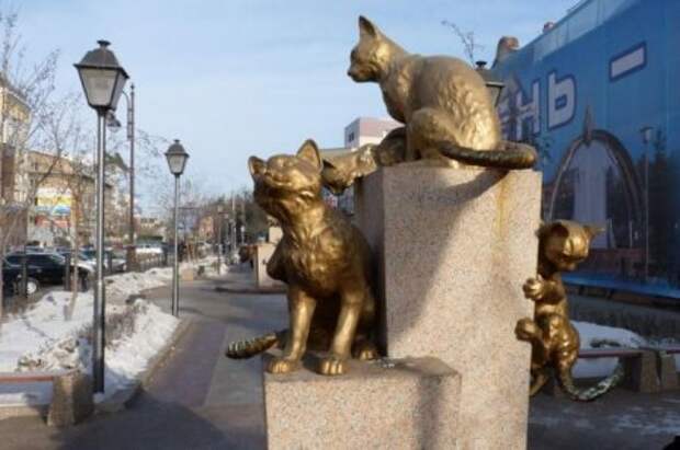 Сквер Сибирских кошек | Siberian cats Park