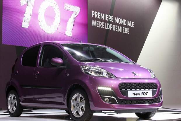 Peugeot 107 – 1 л,  68 л.с.  "Автогражданка" в Самаре обойдется в 4393,0 рубля (полис подорожает  на 1269,9 рубля)