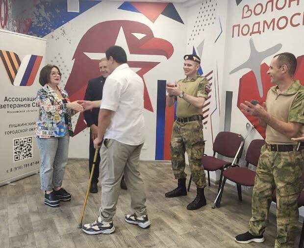 В Пушкинское отделение Ассоциации ветеранов СВО приняли шестеро новых членов В Пушкинское отделение Ассоциации ветеранов СВО приняли шестеро новых членов
