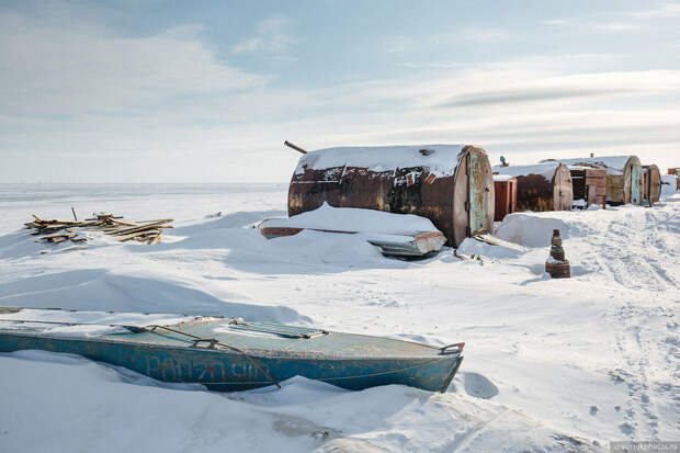 Доставка почты на крайний север по льду Лены Тикси, буханка, почта россии, уаз, якутия