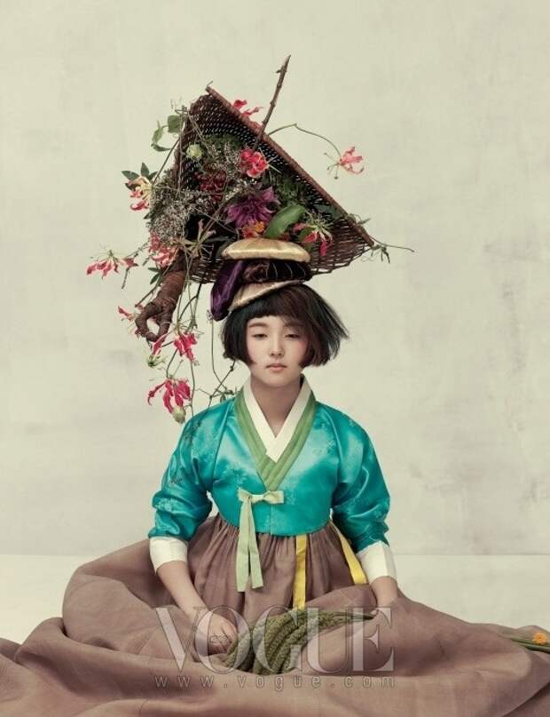 Чувственность. Фотосессия Vogue Корея.