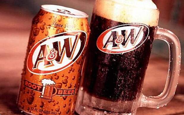 Шипучий напиток A&W