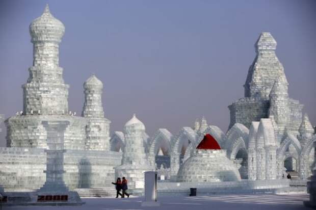 32-ой Международный фестиваль льда и снега в Харбине (21 фото)