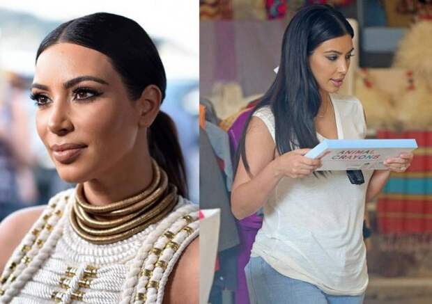 Kim Kardashian Dresses Look