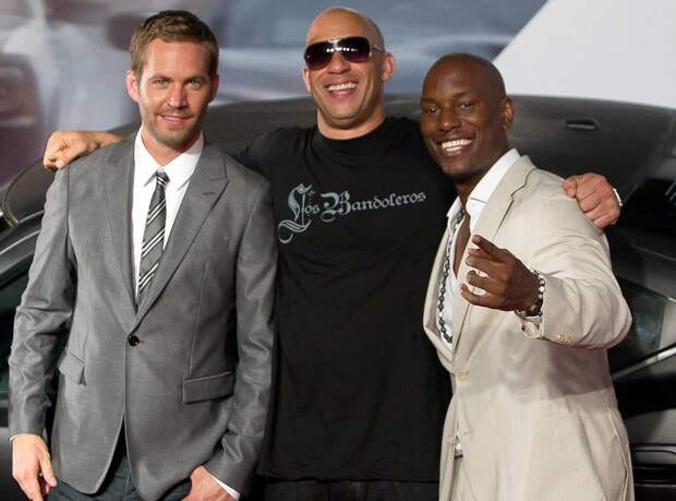 Paul Walker, Vin Diesel, Tyrese Gibson