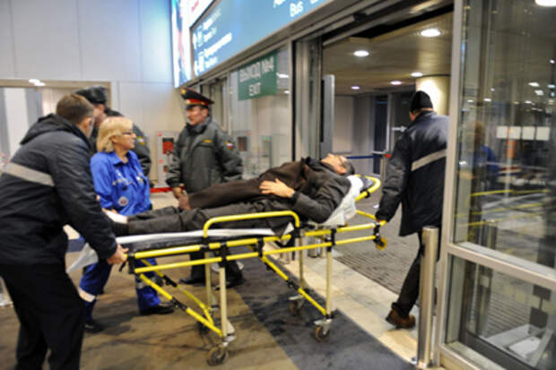 Пострадавшие во время взрыва в Домодедово