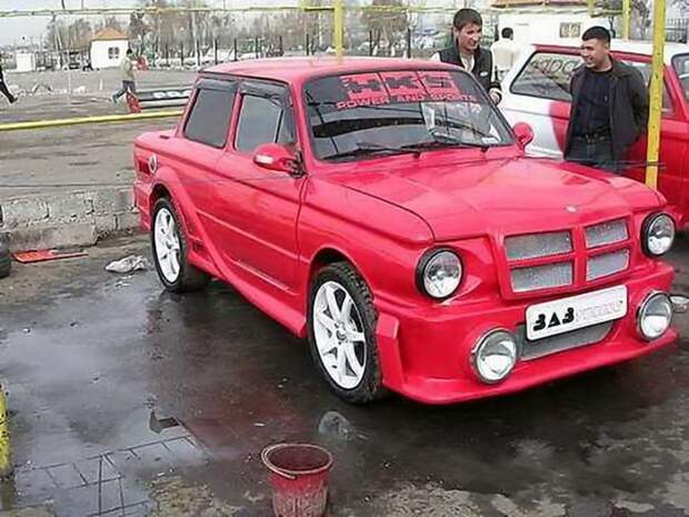 самые тюнингованные запорожцы 
