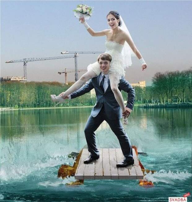 Свадебные снимки, которые можно было не делать (22 шт)