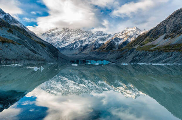 Озеро Хукер (Hooker Lake). Автор фото: Энтони Харрисон (Anthony Harrison).