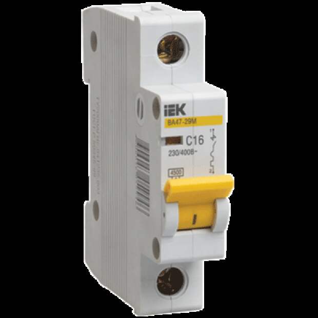 Авт. выкл. ВА47-29М 1P 6A 4,5кА х-ка B ИЭК
