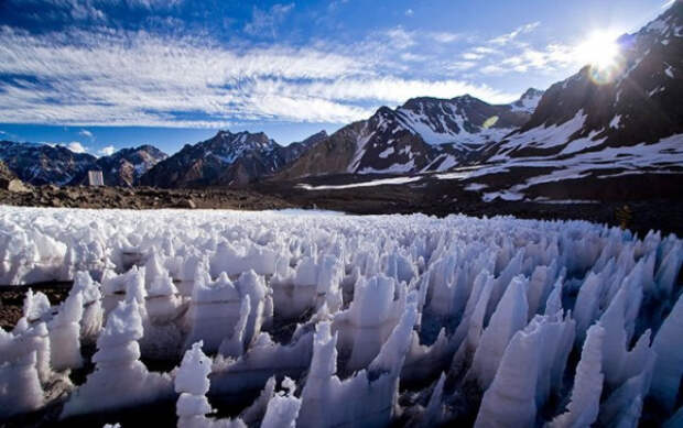 Удивительные ледяные чудеса природы