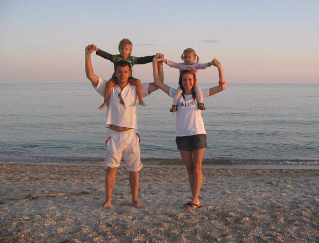 Отдых с детьми на Азовском море Активный отдых