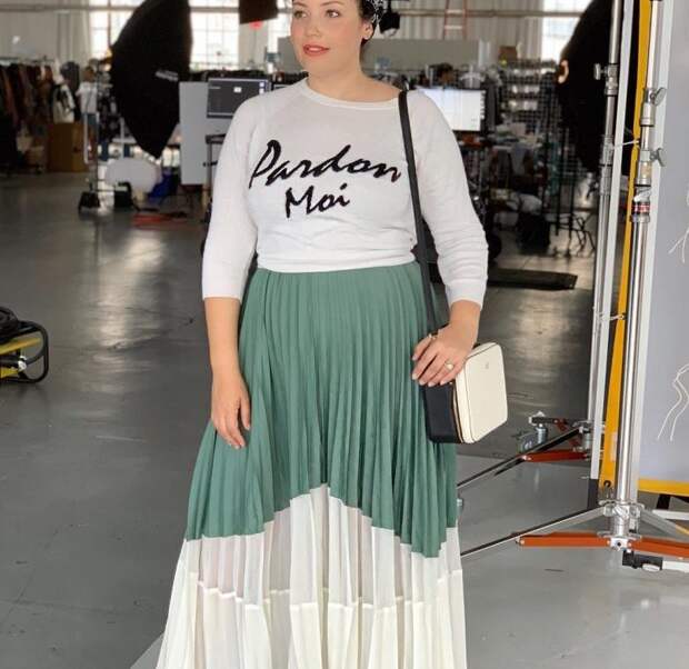 Модели юбок, которые скроют недостатки пышной фигуры