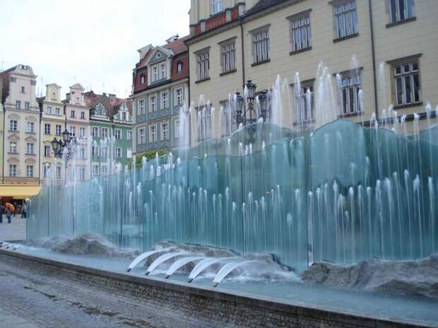 Фото достопримечательностей Польши: Симфония танцующей воды