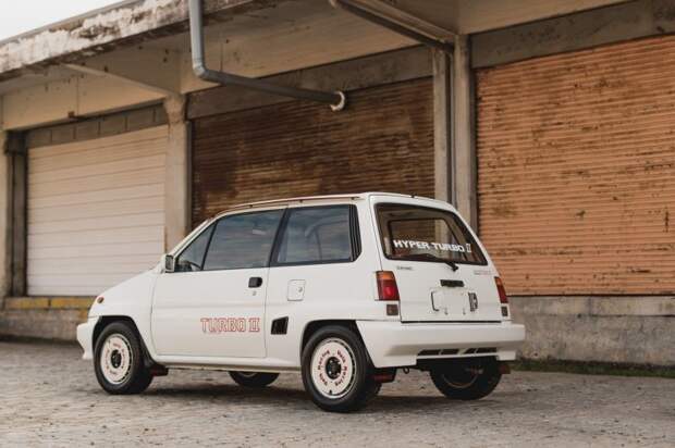 Honda City Turbo II со скутером Motocompo – Японский ответ вызовам большого города