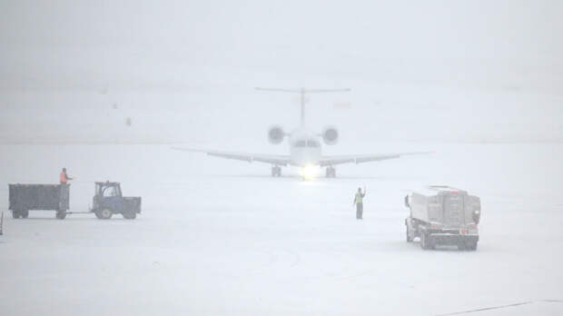 Аэропорт Пскова возобновил работу