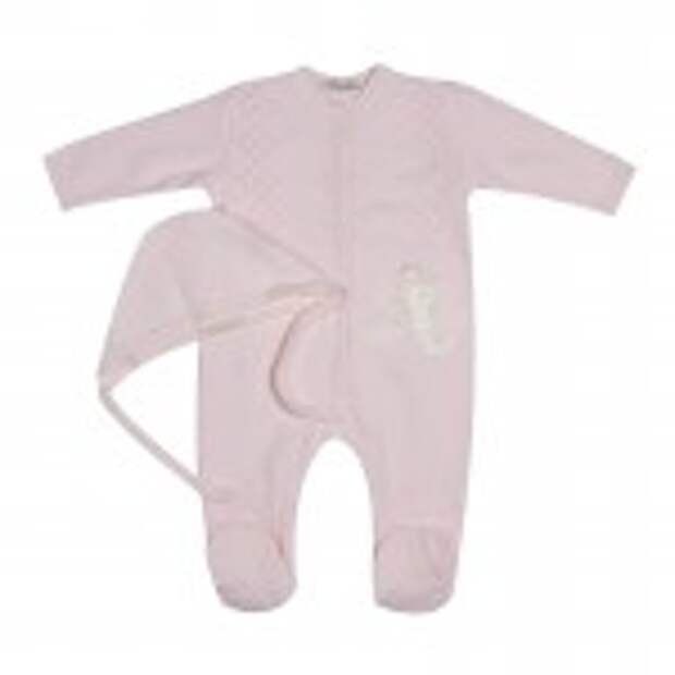 Комбинезон и шапочка Linas baby Розовые