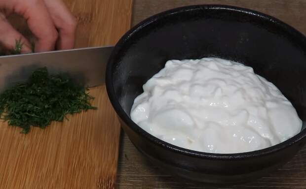 огуречный соус с йогуртом