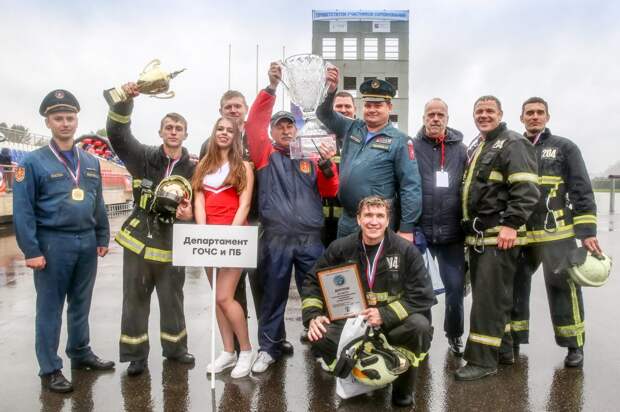 Московские пожарные победили на Чемпионате по боевому развертыванию. Фото Департамента ГОЧСиПБ г.Москвы