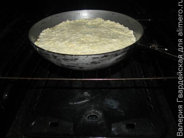Творожная запеканка с кукурузной мукой