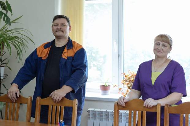 Роман и Галина счастливы, что встретили друг друга// предоставлено пресс-службой Департамента труда и социальной защиты населения г. Москвы