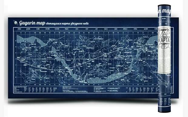 Gagarin map