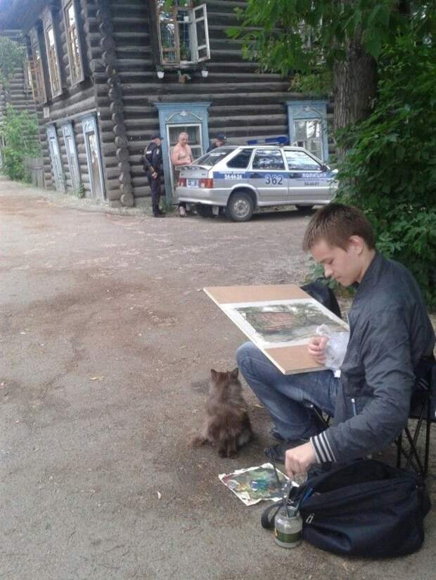 Так и живем))) Так и живем))) девушки, люди, мачо, прикол, россия, село, селянство, юмор