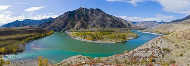 Невероятно красивейшие фото слияния Российских рек россия, слияние рек, фото