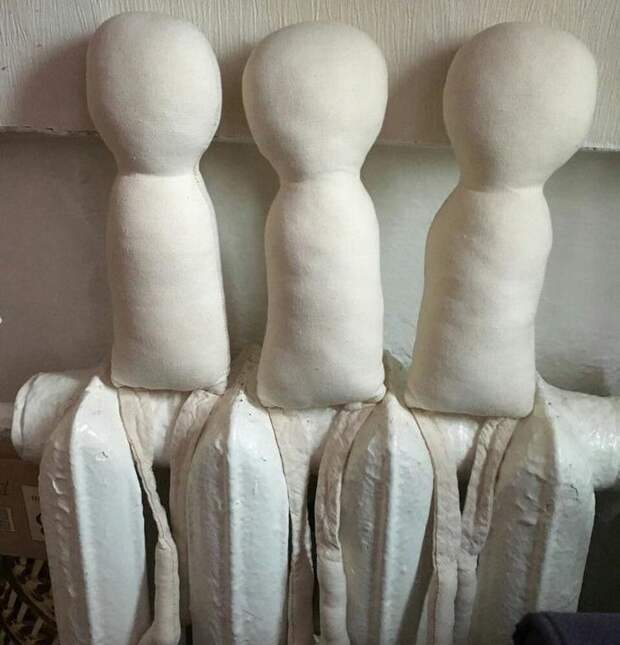 Шьём чердачного снеговика