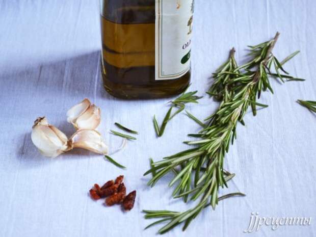 Ингредиенты для рецепта «Ароматное оливковое масло»