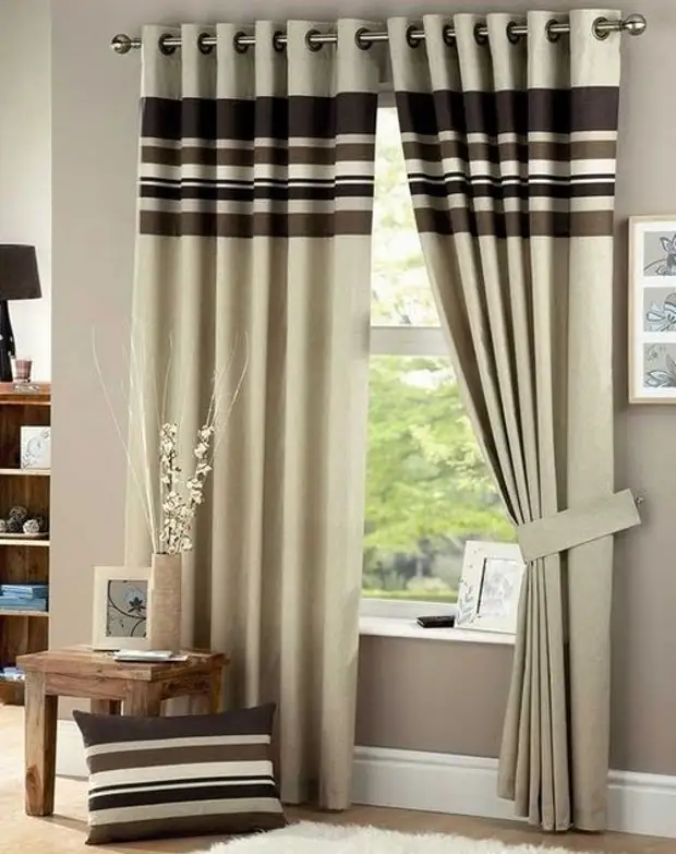 Шторы на люверсах: практичное и оригинальное оформление окна - ВСЁ ДЛЯ ...