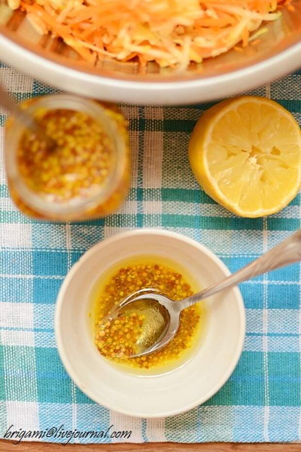 Морковный салат с кешью