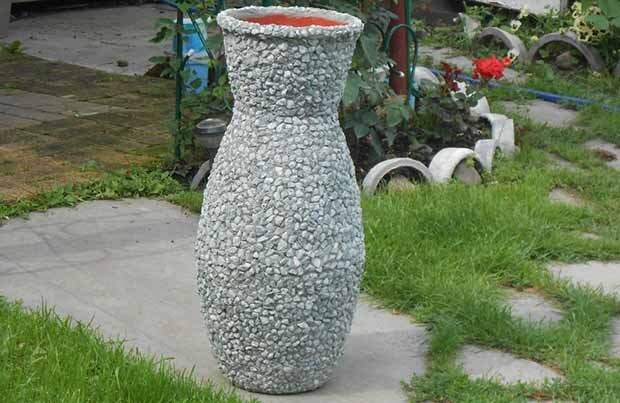 Уличные вазоны своими руками Уличные вазоны своими руками