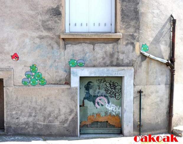 Креативный стрит-арт от OakoAk (3)