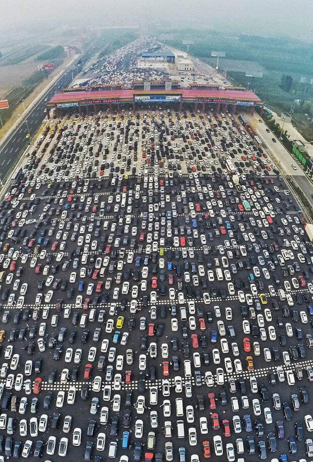 Рекордные пробки в Пекине