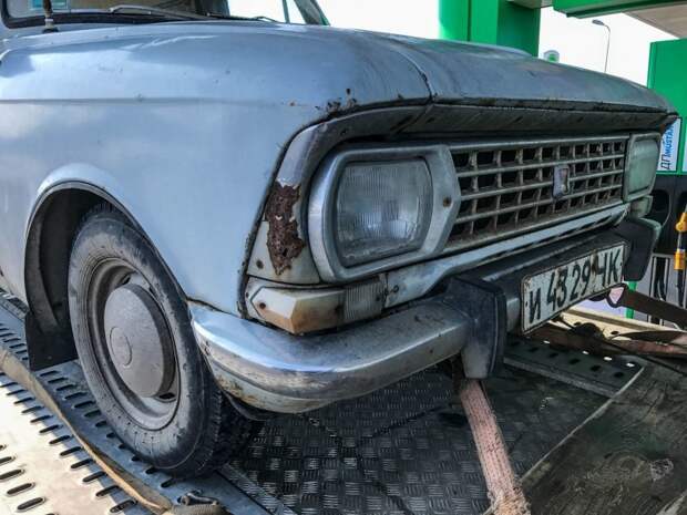 Москвич из Германии: экспортный фургон АЗЛК-434Э авто, азлк, москвич, олдтаймер, ретро авто