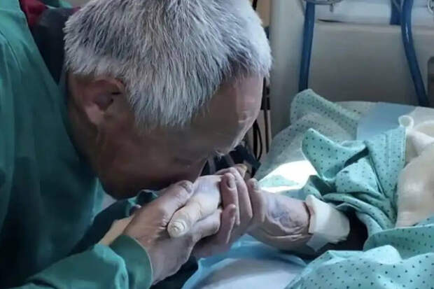 82-летний китаец тратил по 12 часов на дорогу, чтобы навестить жену в больнице