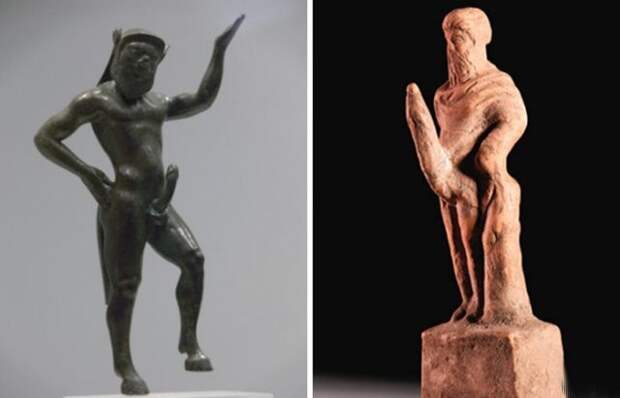 Почему у древнегреческих скульптур маленький половой орган?