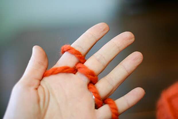 Мастер-класс: вязание на пальцах