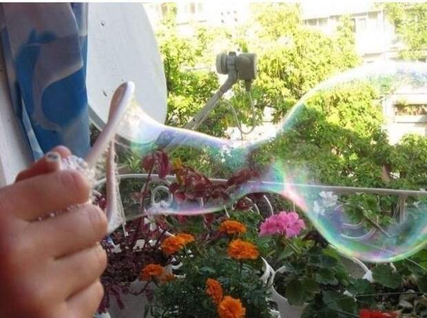 Крепкие мыльные пузыри своими руками Крепкие мыльные пузыри своими руками