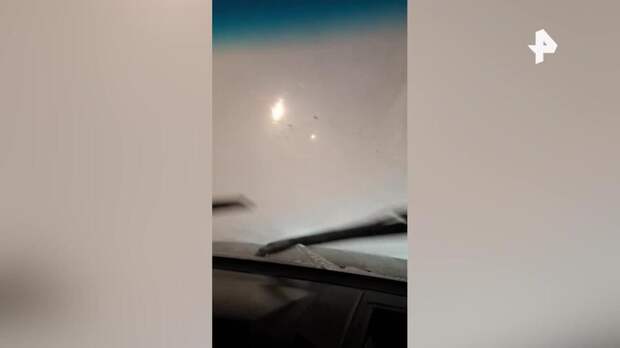 Мощный снегопад обрушился на Чукотку