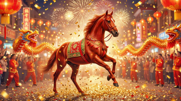 Новый год в китайском стиле