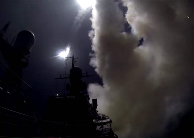 корабли, ракеты, корабельная ударная группа, КУГ, ИГИЛ, Сирия, Россия|Фото: youtube.com