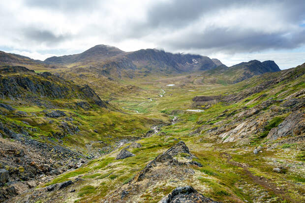 Beautiful Nasaasaaq Valley Nasaasaaq Arctic Circle Trail