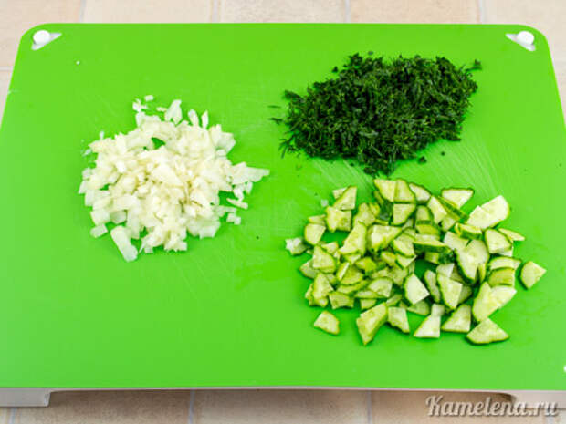 Салат из сырой цветной капусты — 2 шаг